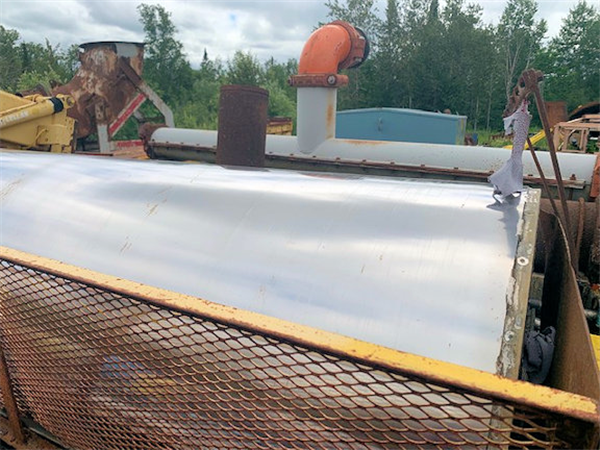 2 Units - Eriez Magnetics Magnetic Drum Separator, 36" Diameter X 96" Face)